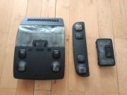 Czarne lampki podsufitki sline do Audi A4 S4 B6 B7
