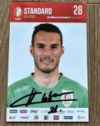 Guillarme Hubert Standard Liege - oryginalny autograf karta