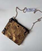 Nowa brokatowa torebka