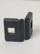 Książeczka do paneli 3D fi4 czarna obejmy dystans przekładka  