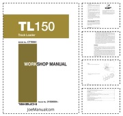 Takeuchi TL150 Track Loader Workshop Manual Instrukcja serwisowa naprawcza