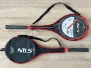 Zestaw do badmintona NILS 4 rakiety + pokrowce NOWE