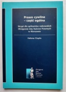 OIRP Prawo cywilne część ogólna Skrypt dla aplikantów radcowskich H. Ciepła