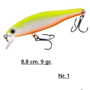 Woblery dwa odcienie 8,8 cm . 9 gr.