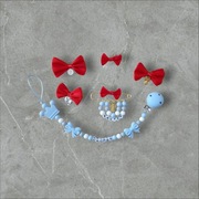 Zawieszka łańcuszek do smoczka silikonowa 