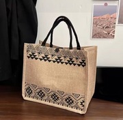 Torba lniana, wymiary: 30 cm x 35 cm x 18 cm