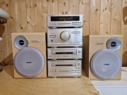 Wieża Technics seri HD301 + kolumny Philips