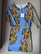 Sukienka dzianinowa we wzory 