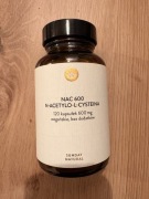 NAC 600mg N-ACETYLOCYSTEINA Sunday Natural 120 kapsułek 