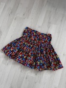 Czerwona spódniczka w kwiatki 38 M