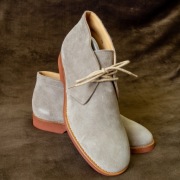 Brunello Cucinelli, buty chukka (desert) 41,5 Made in Italy