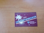 Bałtyk Zakopiańska czekolada wyborowa 1975 puste opakowanie okładka