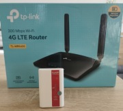 Router TP Link MR6400 LTE plus wzmacniacz Fritz 310