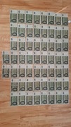 500 zł z roku 1940 wraz z numerem A12... 58 sztuk banknotów