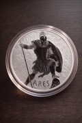 Bogowie Olimpu Ares moneta 1oz srebro 2023 