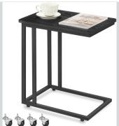 VASAGLE stolik pomocniczy na kółkach – mobilny styl i wygoda w zasięgu ręki