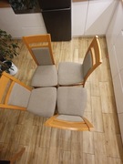 Krzesła drewniane GERARD 2-OLCHA