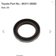 Uszczelniacz półosi Toyota oryginał Corolla Avalon camry Matrix Sienna