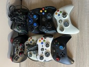 Zestaw uszkodzonych padów do gier