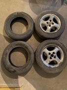 Opony zimowe 4 szt 185/65 R14+2 felgi aluminiowe