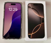 iPhone 16 Pro 1TB ZŁOTY – jak nowy, 100% BATERII + 2 szt. etui