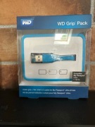 Kieszeń etui na dysk przenośny z kablem WD 1TB nowy USB 3.0 niebieski