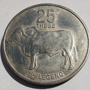 BOTSWANA 25 Thebe 1984 ŁADNA