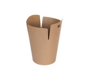 Kebab box brązowy 500ml 1000szt