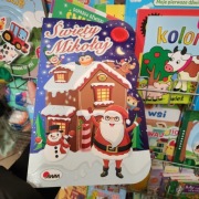 Grająca książeczka święty Mikołaj 