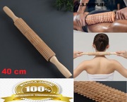 Masażer drewniany uniwersalny stopy plecy 40 cm