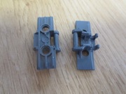 LEGO szara Gąsienica / Ogniwo x2 sztuki