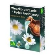 Mleczko pszczele + pyłek kwiatowy, kapsułki, 48 szt.