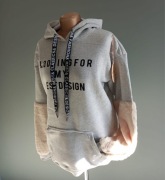 Bluza z futerkiem na rękawach