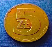 PRL moneta 5zł - 1975 rok