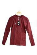 Hummel Foundation Base Layer długi rękaw S bordowy