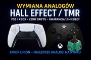PS5/Xbox - Wymiana analogów Hall Effect TMR, bez driftu, Gwarancja