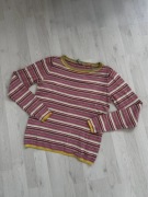 Kolorowy sweterek w paseczki Laura Torelli 38 M