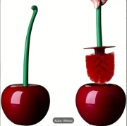 szczotka do sedesu wc ozdobna oryginalna wiśnia