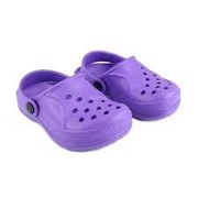 nowe Befado 30 crocsy chodaki klapki basenowe pianka Eva lekkie fioletowe