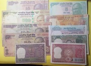 Indie zestaw banknoty 1