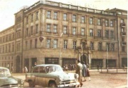 AUTO - MOSKWICZ -- HOTEL BAZAR -- POZNAŃ -- 1966