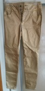 Spodnie złote naf naf