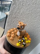 Sarenka wśród kwiatów Masa Cukrowa Na Tort 