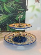 Patera ceramiczna Bolesławiec 2 w 1 ceramika Bolesławiec Super unikat