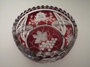 Misa/owocarka kryształowa 16/8,5 cm