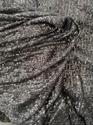 Tkanina cekiny czarne