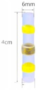 4 x Koszulki termokurczliwe z cyną lutem klejem złączki do kabli 6mm