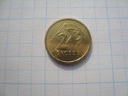 Polska moneta 2 gr grosze 2018 stan