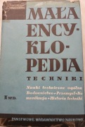 Mała encyklopedia techniki z 1962 roku - praca zbiorowa 