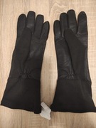 Rękawice rękawiczki taktyczne strzeleckie czarne 619/MON 25 wojskowe